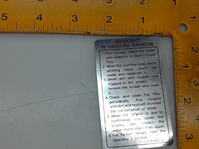 16478-88230 Decal
