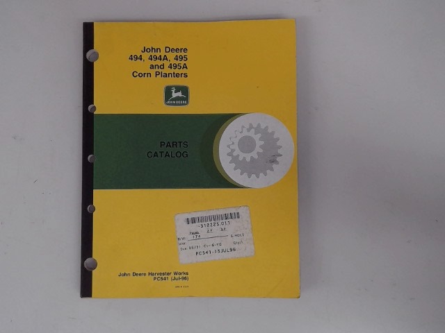 PC541 JOHN DEERE Manual
