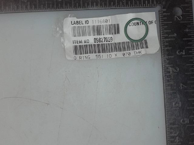 09827059 VERSATILE O-ring