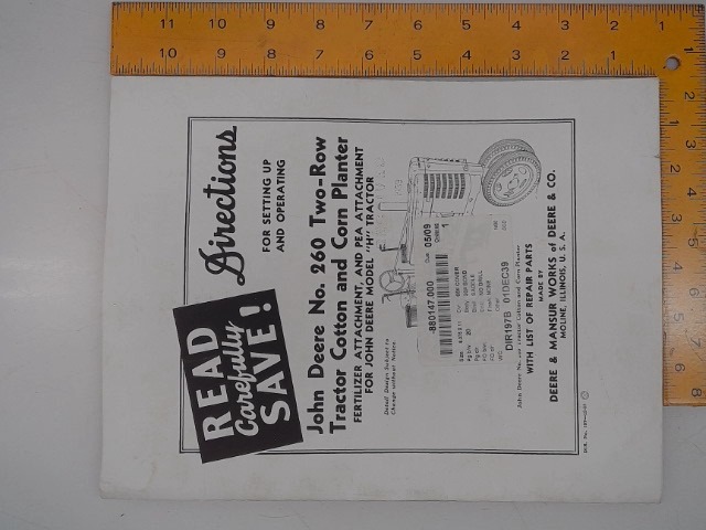DIR197B JOHN DEERE Book