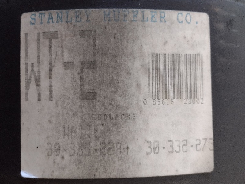 WT-2 Muffler