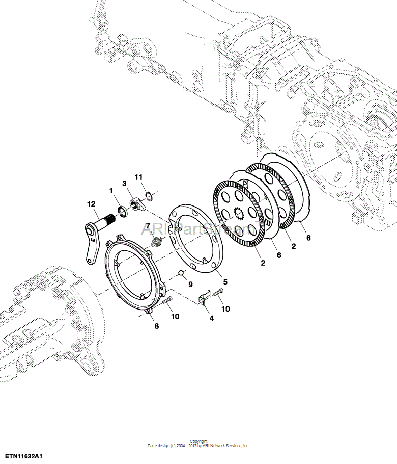 L116596 Disk for JOHN DEERE
