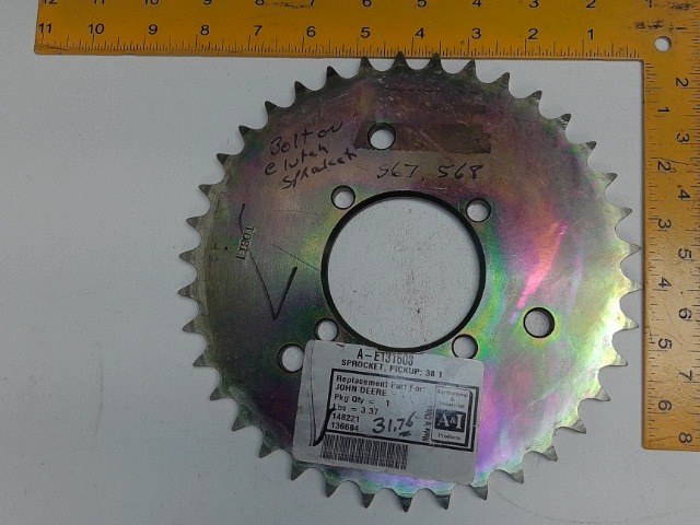 A-E131608 Sprocket 38t for JOHN DEERE