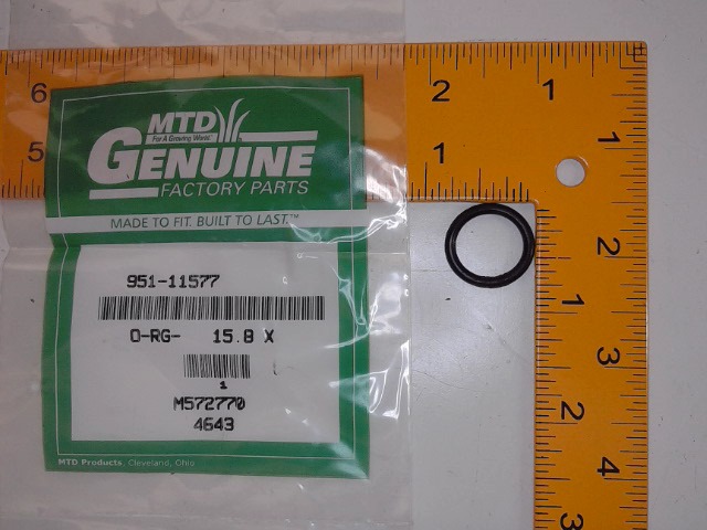 951-11577 O-ring for CUB CADET