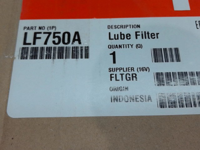 LF750A Filter