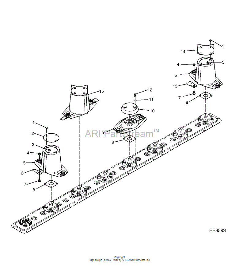 BE23946 JOHN DEERE Hub