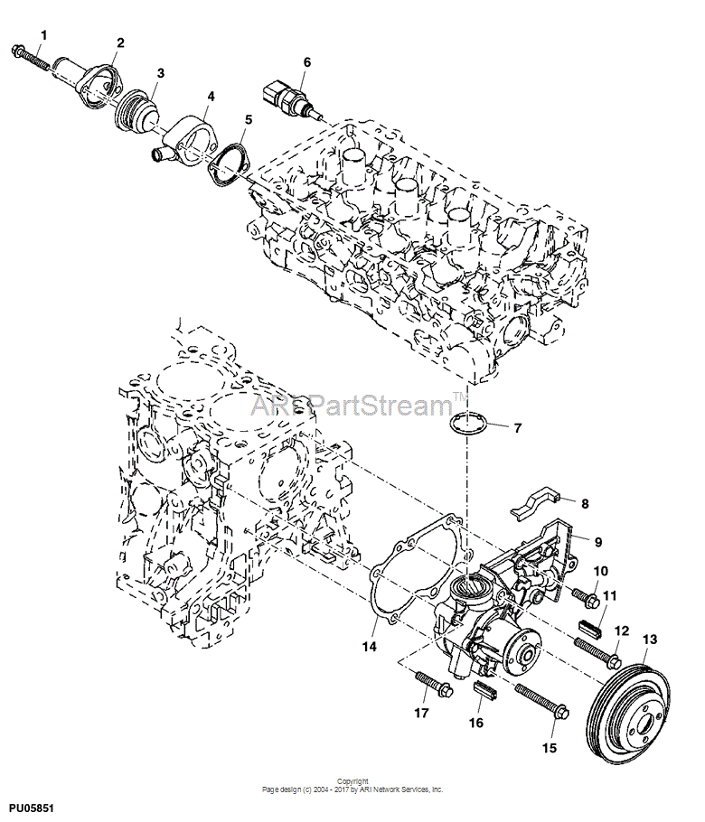 MIU12668 Neck for JOHN DEERE