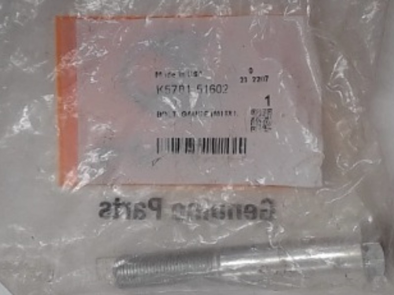 K5781-51602 Bolt for KUBOTA