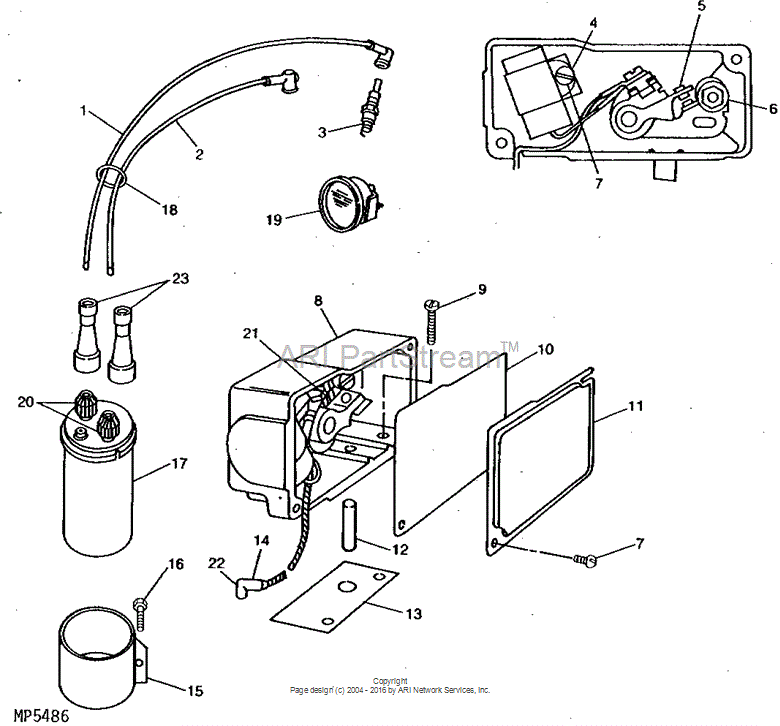HE160-1161 Ingition for JOHN DEERE