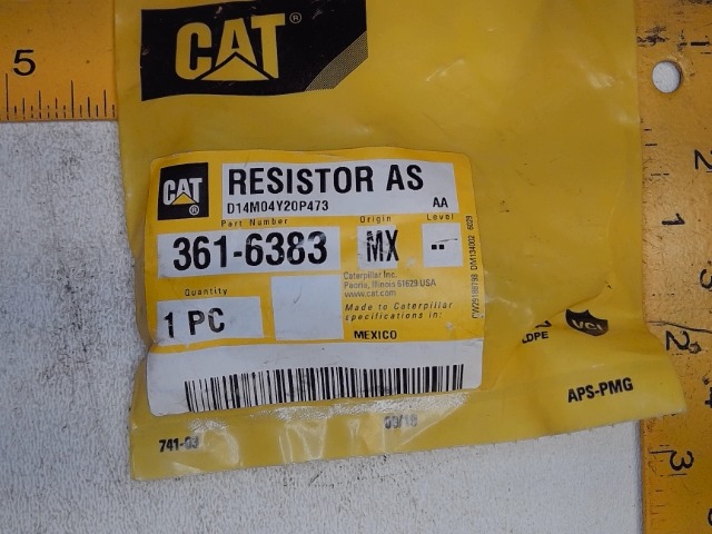 361-6383 Resistor As for CATERPILLAR