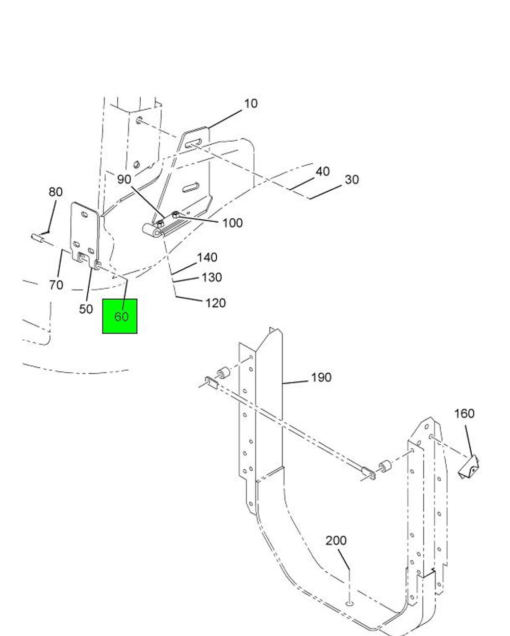 27883R1 Pin for INTERNATIONAL TRUCK