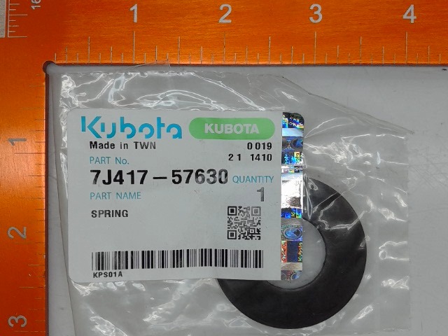 7J417-57630 Spring Washer for KUBOTA