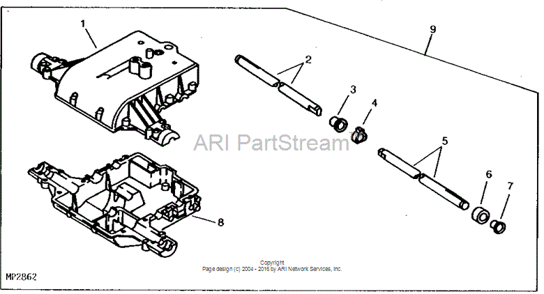 M85021 Case for JOHN DEERE