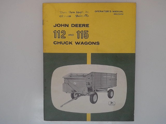 OMC15751 JOHN DEERE Manual