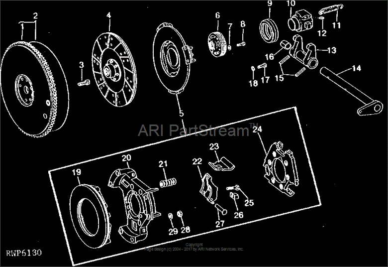 AT30046 Plate for JOHN DEERE