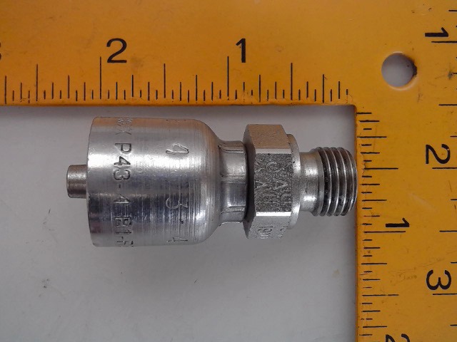 X1D943-4-4 Fitting for JOHN DEERE