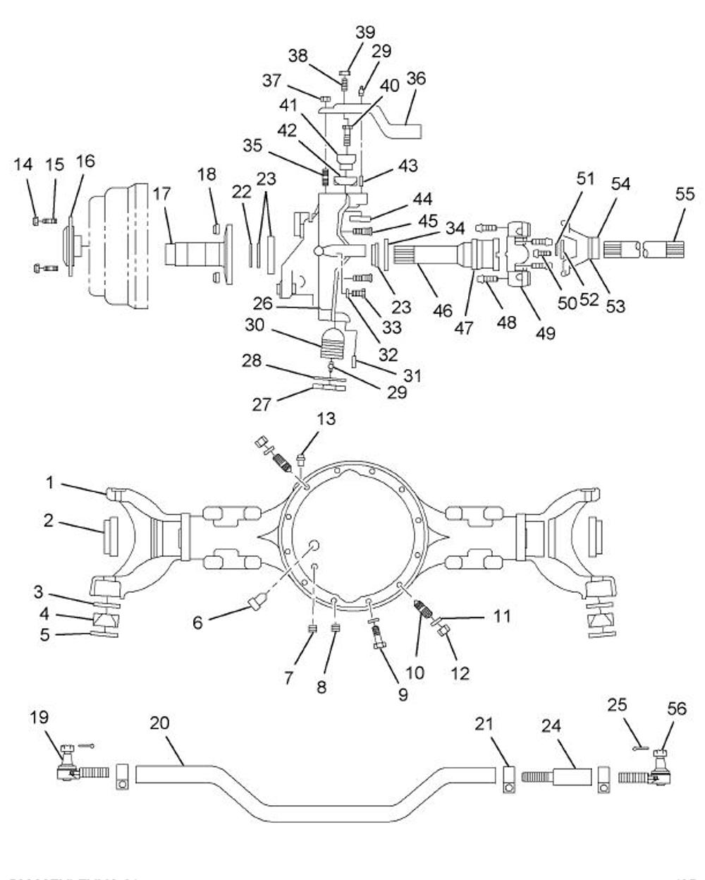 FP665 INTERNATIONAL TRUCK Brg