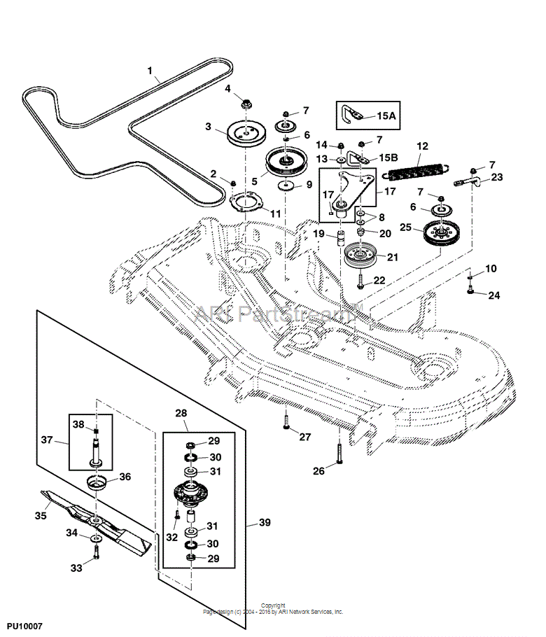 M156261 Belt for JOHN DEERE