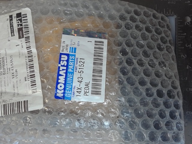 14X-43-51521 Pedal for KOMATSU