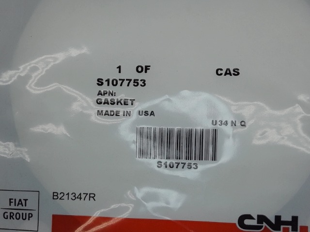 S107753 Gasket for CASE NEW HOLLAND