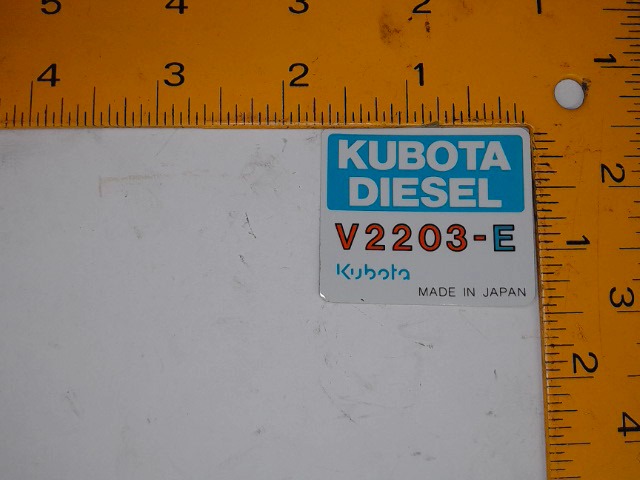 19077-87113 Name Plate