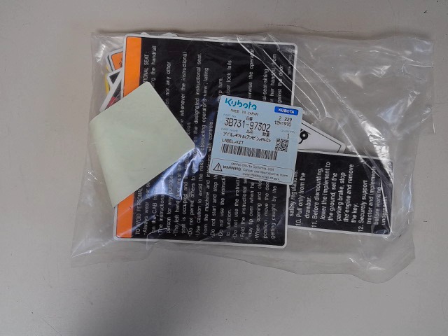 3B731-97302 Label Kit