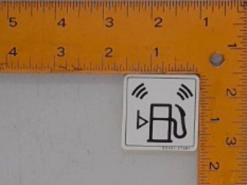 RD451-57480 Label for KUBOTA
