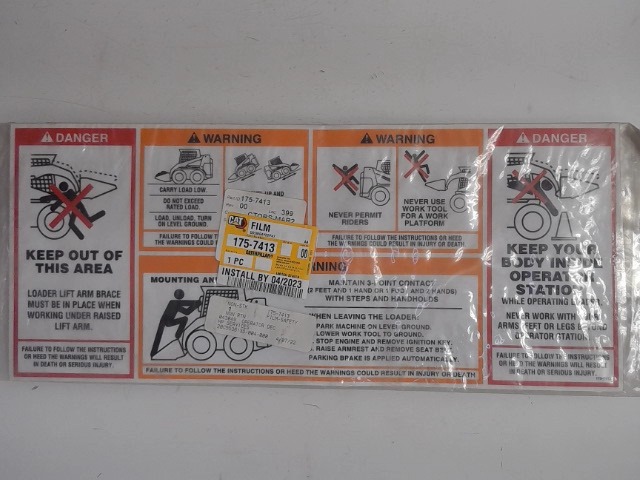 175-7413 CATERPILLAR Film-safety