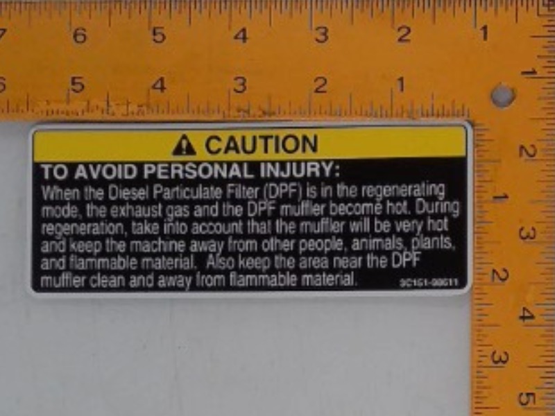 3C151-98610 Label