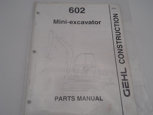 908543 Manual for GEHL MANITOU