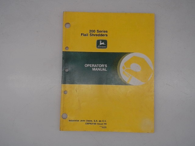 OMP63100 JOHN DEERE Manual