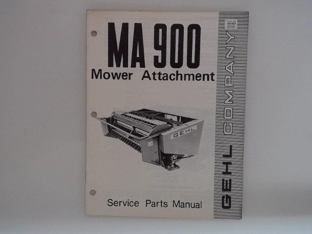 901859 Manual for GEHL MANITOU