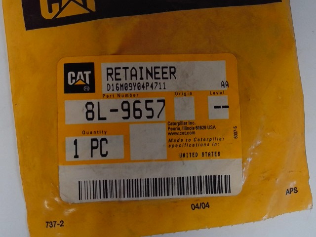 8L9657 Retainer for CATERPILLAR