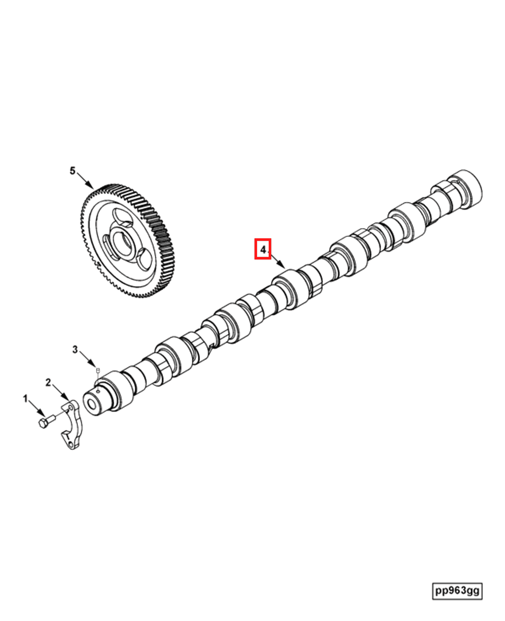3966431 Camshaft