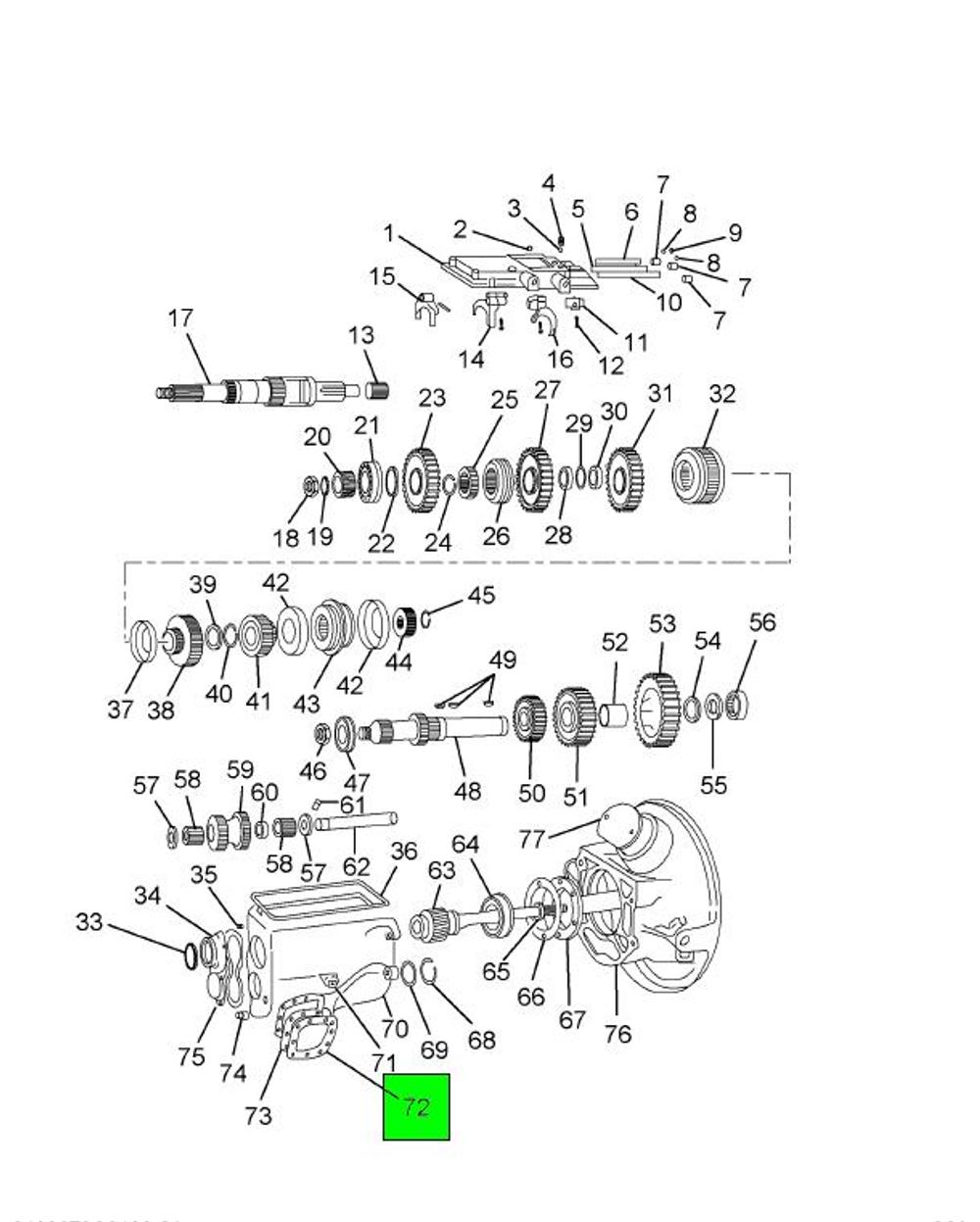 13156H Cover for NAVISTAR
