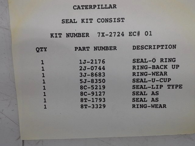 7X-2724 Seal Kit for CATERPILLAR