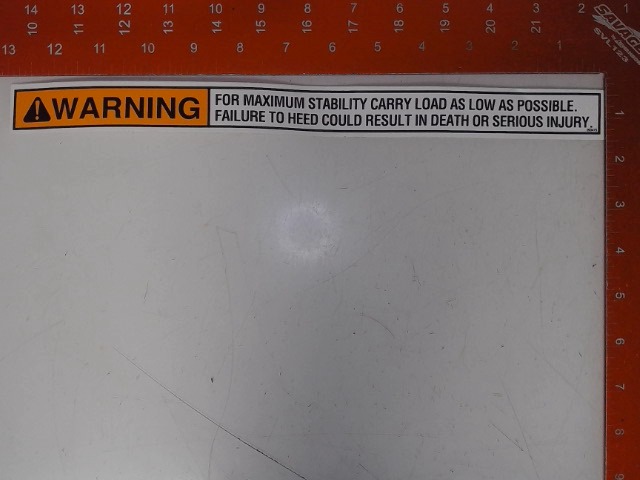 093475 Decal for GEHL MANITOU