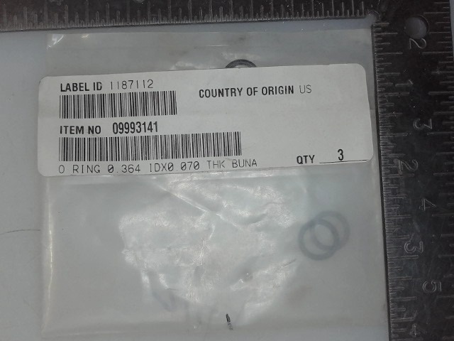 09993141 VERSATILE O-ring