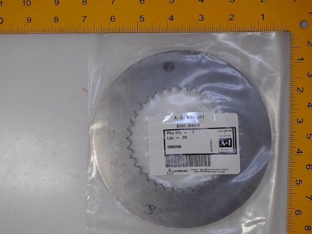 A-374033R1 Inner Disc for JOHN DEERE