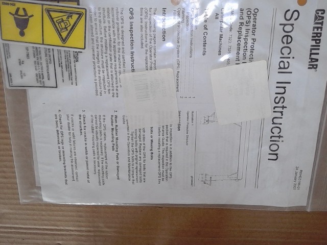 5P-7523 Plate-rops for CATERPILLAR