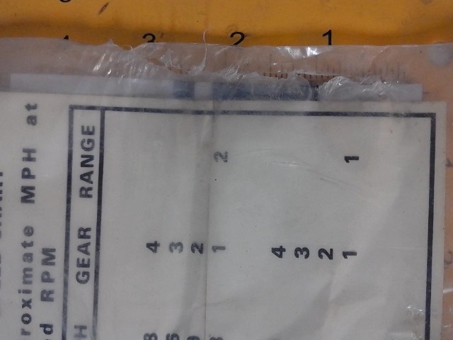 321-1825 Decal for CUB CADET