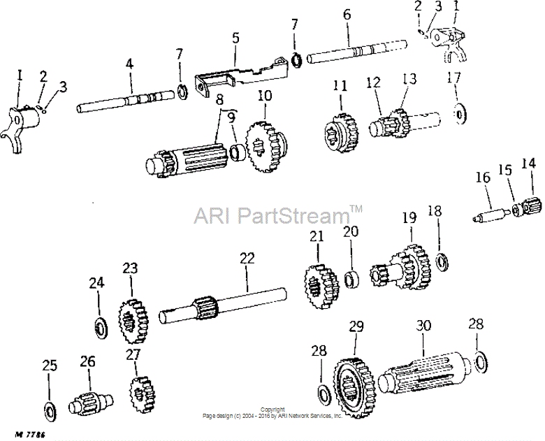 M41034 Shaft for JOHN DEERE