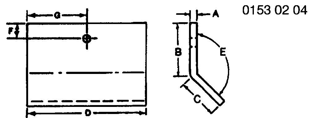H166053 Plate for JOHN DEERE