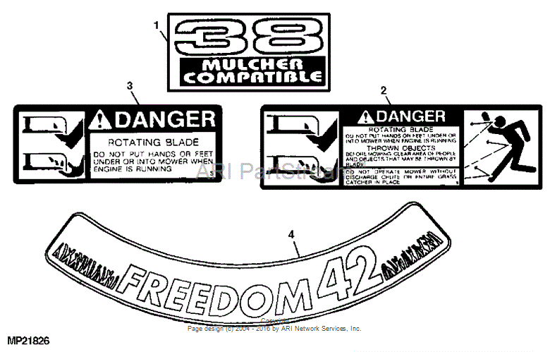 M134466 Decal