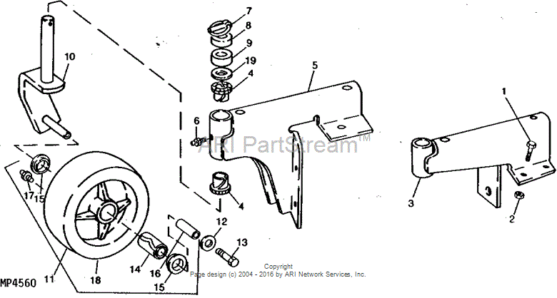 AM39429 Arm for JOHN DEERE