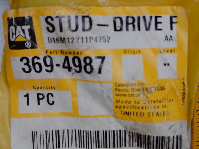3694987 Stud-drive for CATERPILLAR
