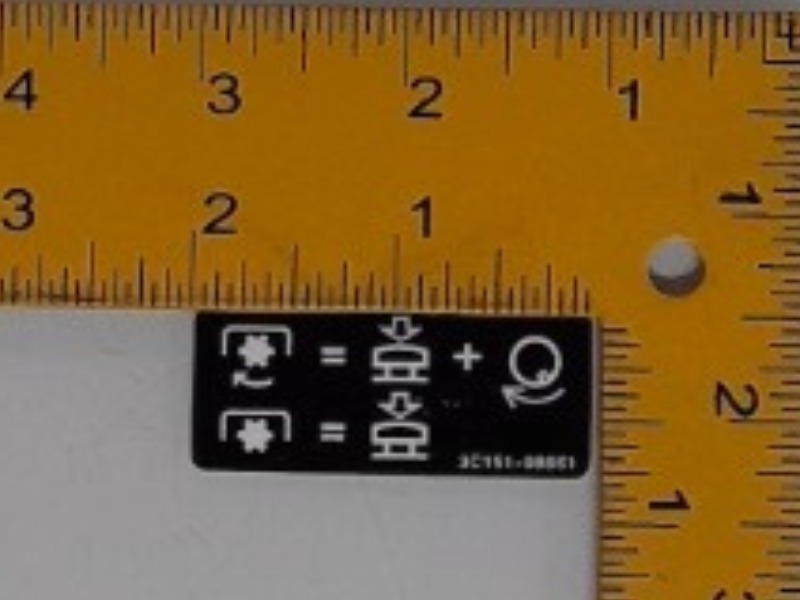 3C151-98660 Label