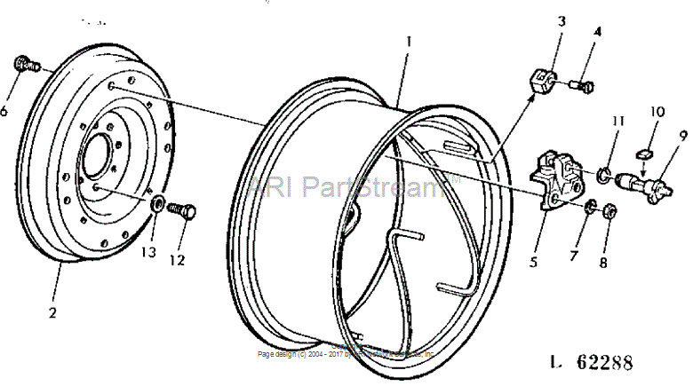 L29346 Bracket for JOHN DEERE