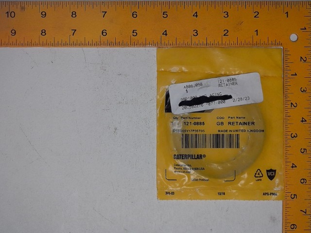 121-0885 Retainer-spring for CATERPILLAR