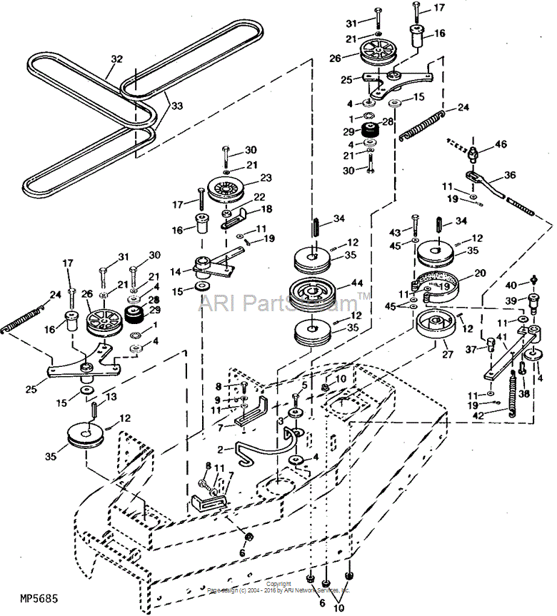 M78358 Spring for JOHN DEERE